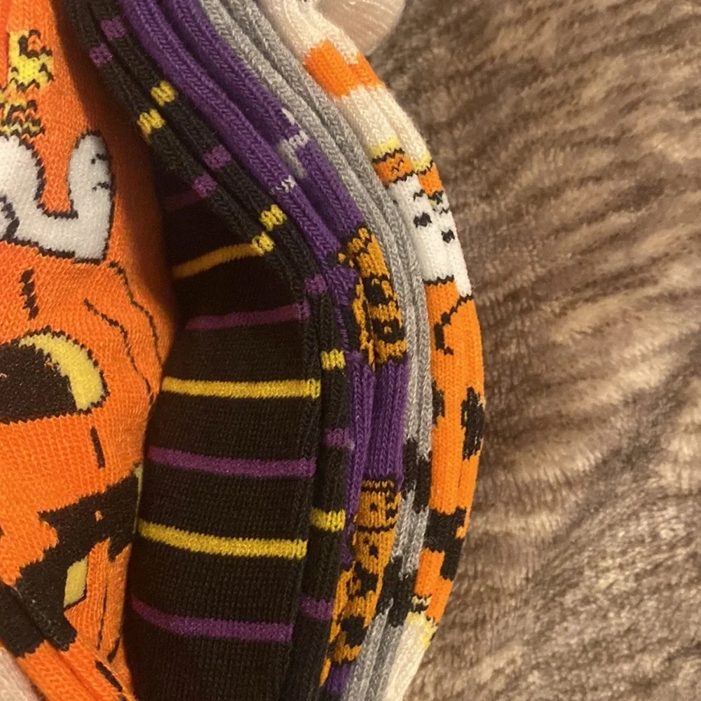 Peanuts‎ Snoopy Great Pumpkin Halloween Fall Spooky 10 Pack Socks